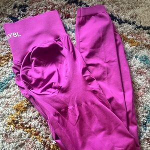 AYBL Purple High-Waisted Leggings